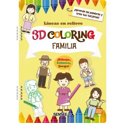 Familia 3D coloring