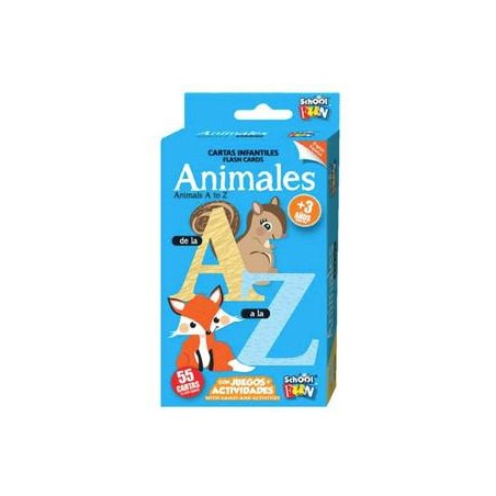 Animales de la a a la z  cartas infantiles