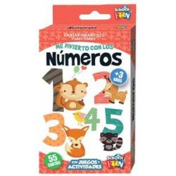Me divierto con los numeros  cartas infantiles