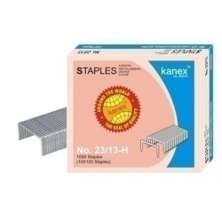 Grapas 23/13mm kanex gran capacidad galvanizadas 