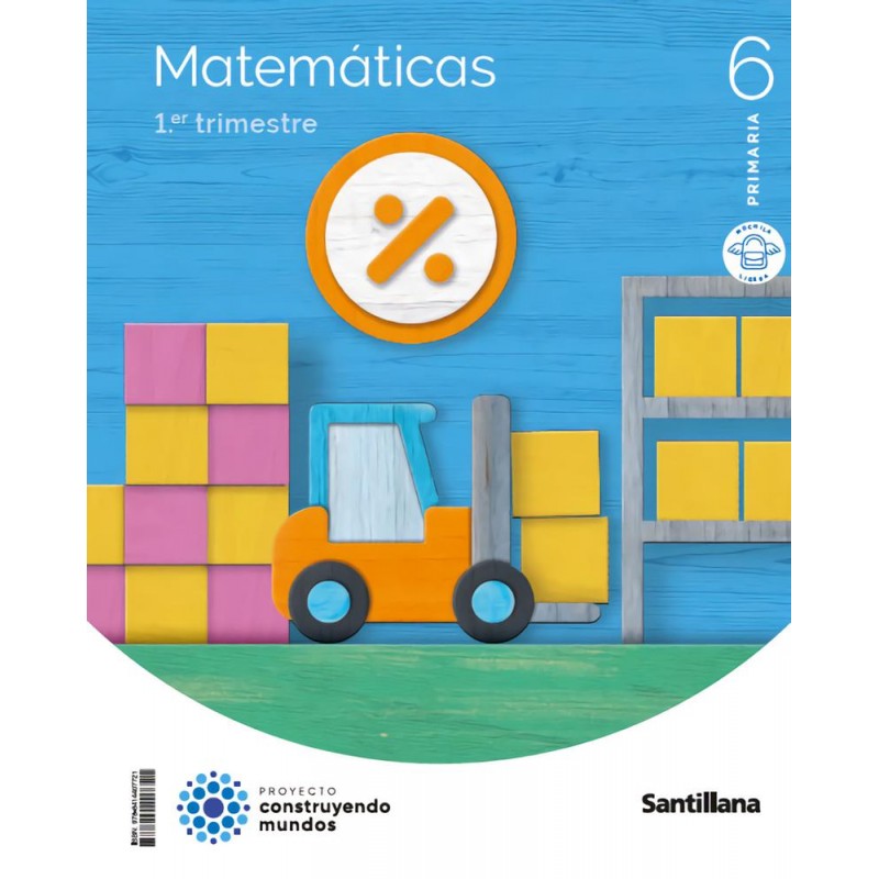 Matemáticas 6º primaria mochila ligera construindo