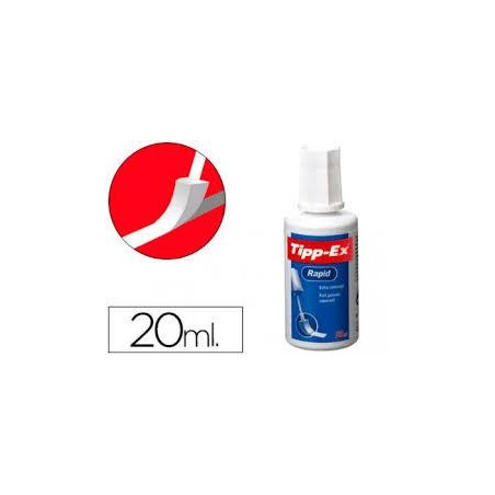 Tipp-ex bote 20 ml con pincel