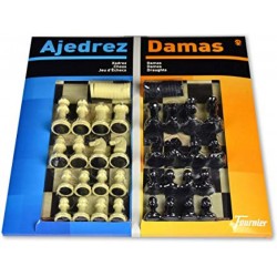 Tablero grande ajedrez / damas   accesorios