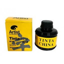 Tinta china negra 60 ml