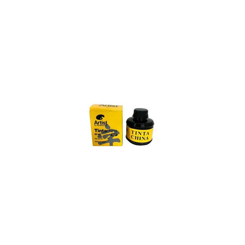 Tinta china negra 60 ml