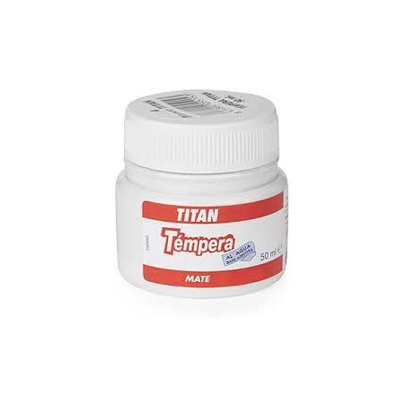 Tempera titan blanco 50 ml
