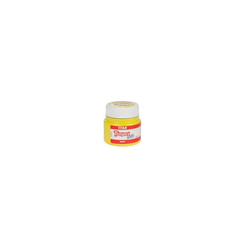 Tempera titan amarillo 50 ml