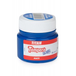 Tempera titan azul cyan