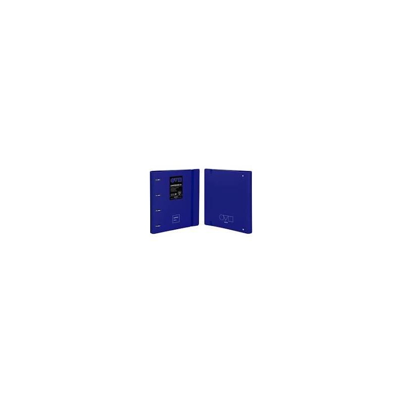 Carpebook 4D35 A4 Unequal Minimal azul