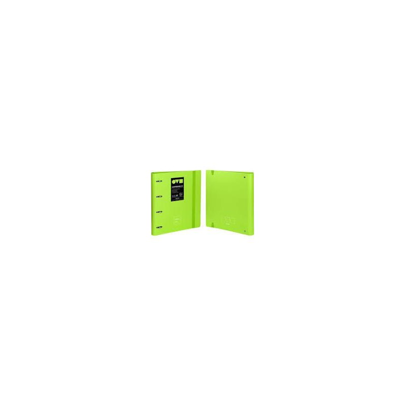 Carpebook 4D35 A4 Unequal Minimal verde