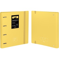 Carpebook 4D35 A4 Unequal Minimal amarillo