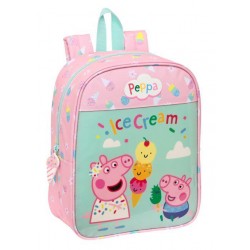 Mochila guardería peppa pig adaptable a carro ice 