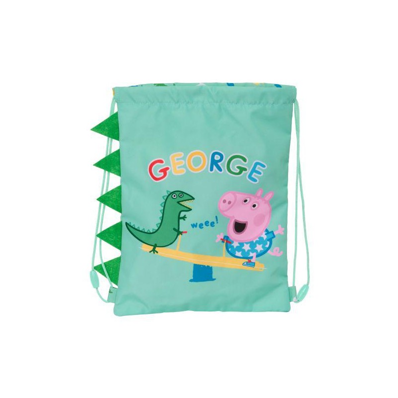 Saco george peppa pig plano junior