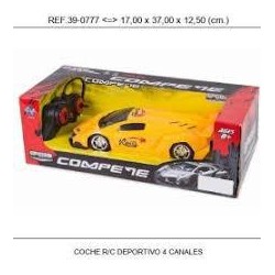 Coche radiocontrol deportivo 4 canales