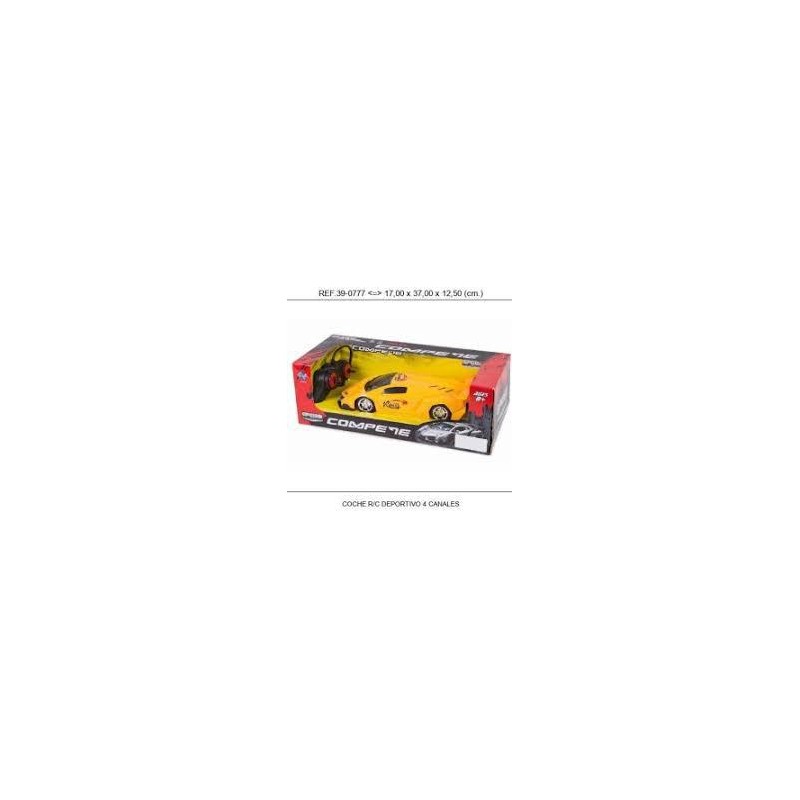 Coche radiocontrol deportivo 4 canales