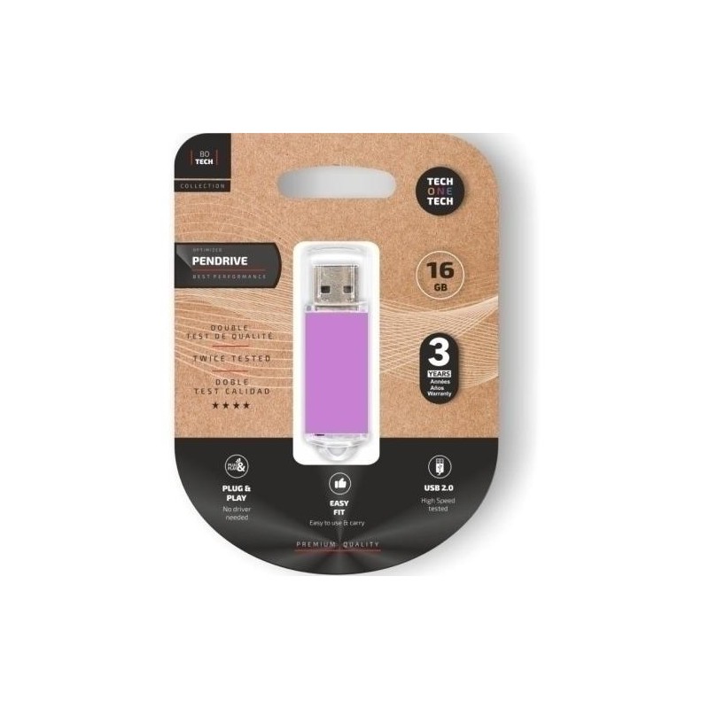 Memoria usb 16GB 2 0 light purple Memoria usb 16GB 2 0 light purple