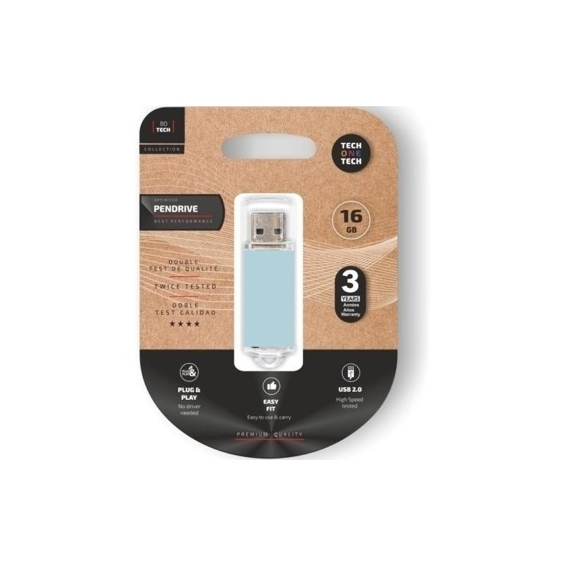Memoria usb 16GB 2 0 blue sky Memoria usb 16GB 2 0 blue sky