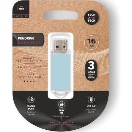 Memoria usb 16GB 2 0 blue sky