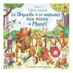 La orquesta de los animales toca música de Mozart