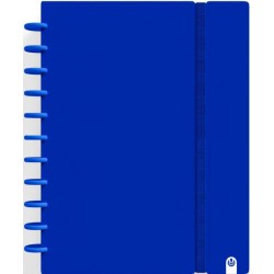 Cuaderno ingeniox A4 80 hojas cuadricula 5x5 azul