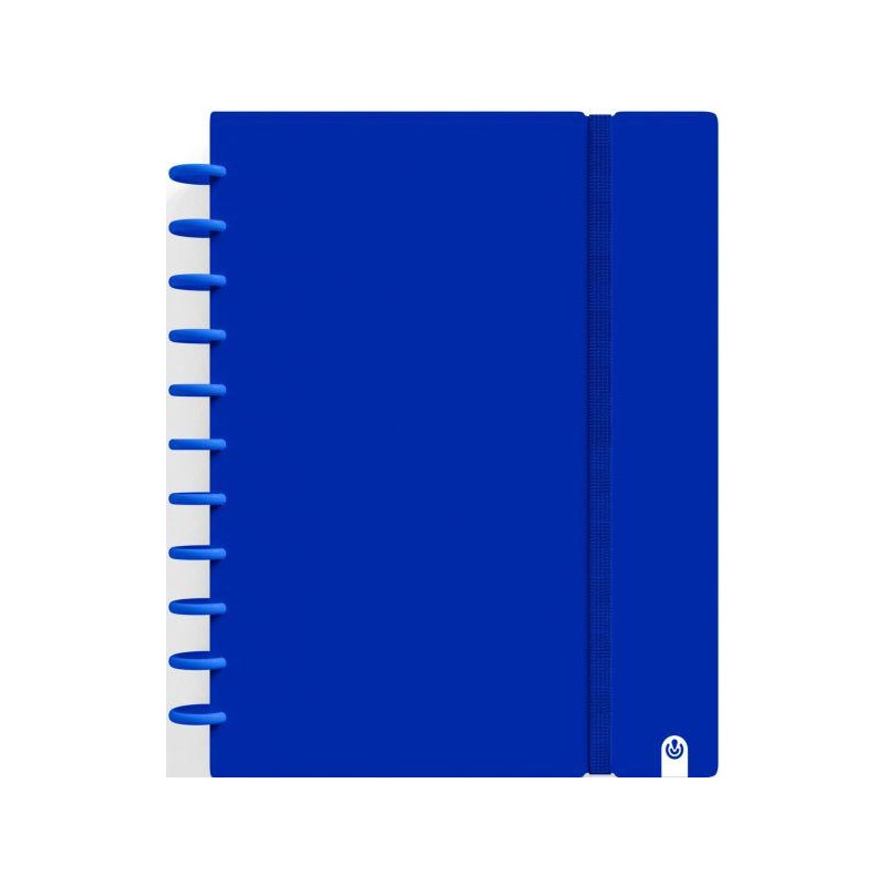 Cuaderno ingeniox A4 80 hojas cuadricula 5x5 azul