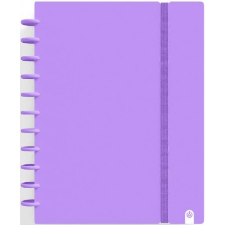 Cuaderno ingeniox A4 80 hojas cuadfricula 5x5 viol