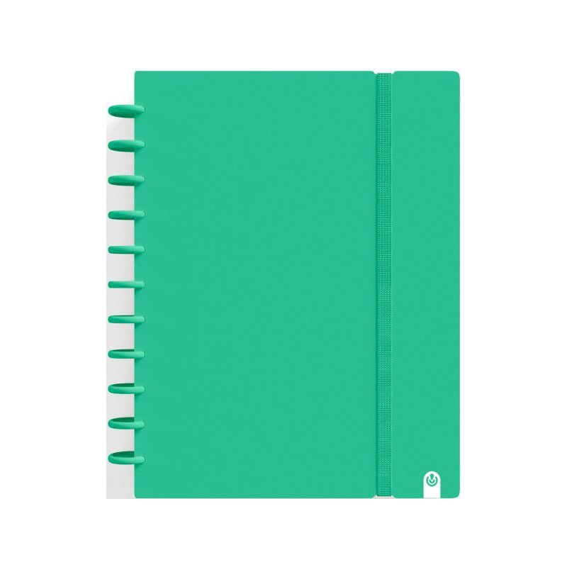 Cuaderno ingeniox A4 80 hojas cuadricula 5x5 verde