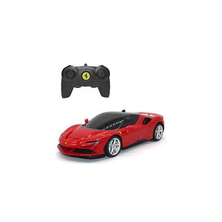Coche radio control deportivo rojo 4 canales