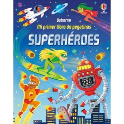 Superhéroes  Mi primer libro de pegatinas