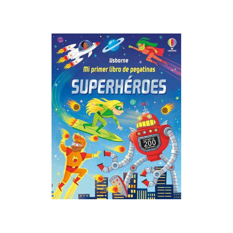 Superhéroes Mi primer libro de pegatinas Superhéroes Mi primer libro de pegatinas