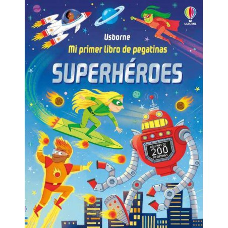 Superhéroes  Mi primer libro de pegatinas