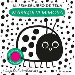 Mariquita mimosa  Mi primer libro de tela