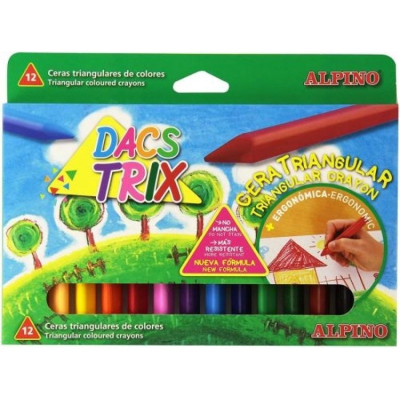 Ceras dacstrix 12 colores Ceras dacstrix 12 colores
