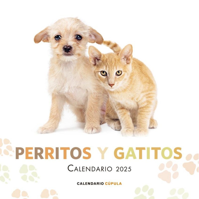 Calendario Perritos y Gatitos 2025 Calendario Perritos y Gatitos 2025