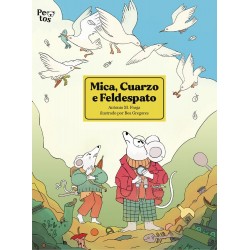 Mica  cuarzo e feldespato