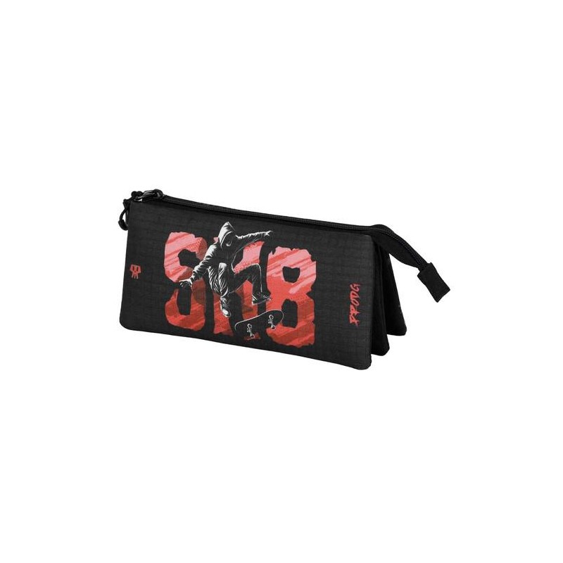 Portatodo triple ProDG negro skate 23X11CM