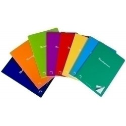 Libreta A4 48 hojas pauta 3 5 colores surtidos