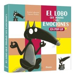 El lobo que dominó sus emociones  libro pop-up