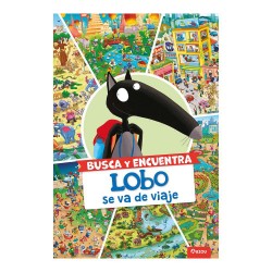 Busca y encuentra  lobo se va de viaje