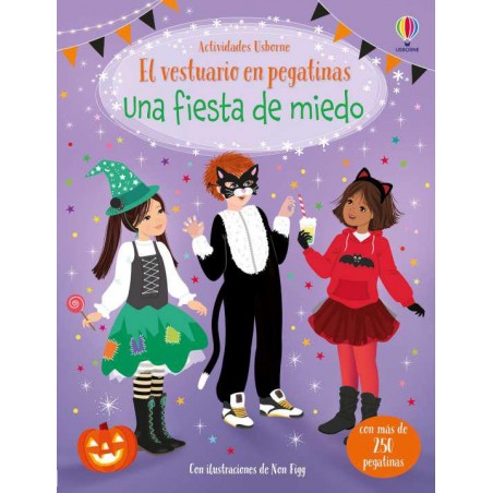 Una fiesta de miedo  El vestuario en pegatinas