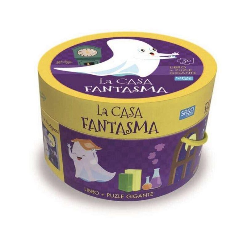 La casa fantasma  Libro   puzle gigante