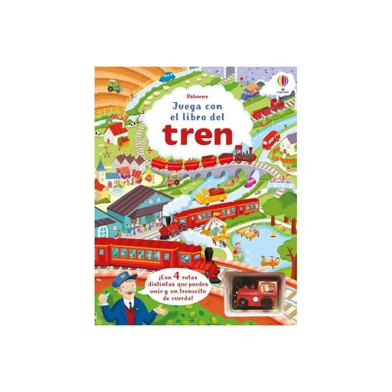 Juega con el libro de tren Juega con el libro de tren