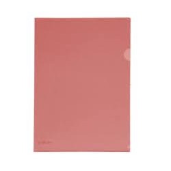 Pack 10 dossier uñero A4 extra grueso rojo