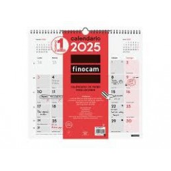 Calendario finocam 2025 de pared para escribir