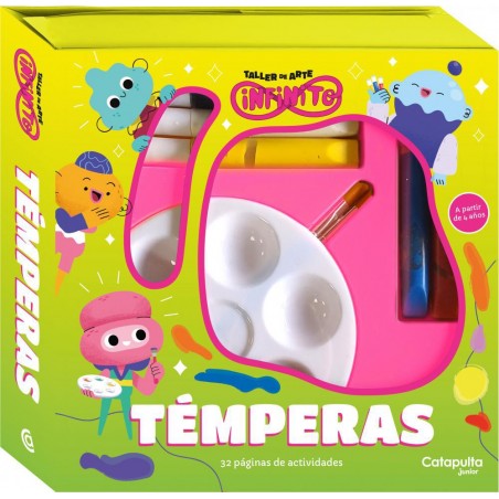 Taller de arte infinito  témperas