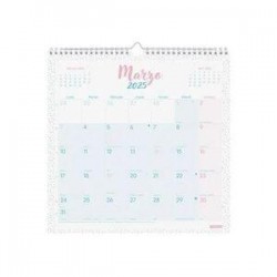 Calendario Anual 2025 Finocam Pared Chic 300 x 300