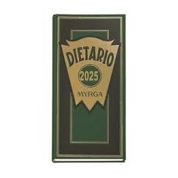 Dietario 2025 2/3 myrga verde