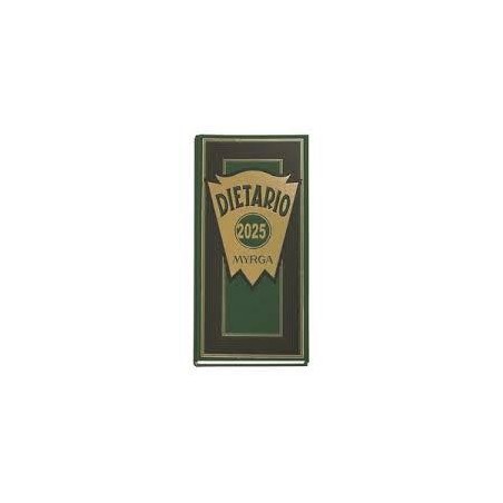 Dietario 2025 2/3 myrga verde