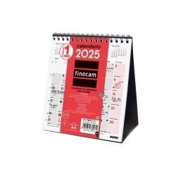 Calendario 2025 sobremesa escribir XS 140x150