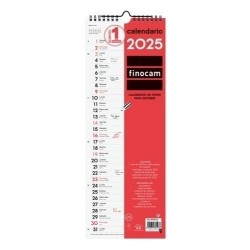 Calendario 2025 pared escribir largo L